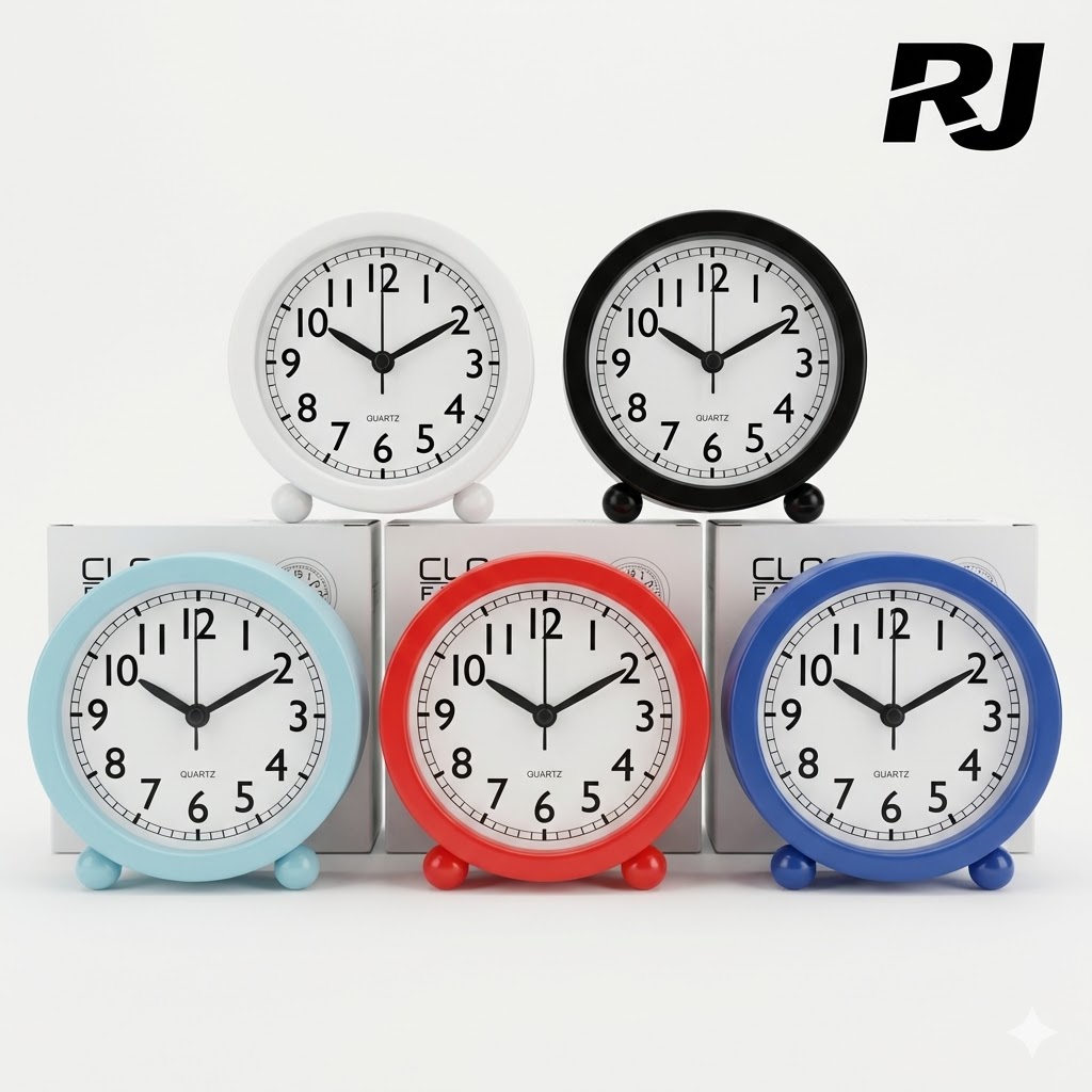 Reloj de mesa redondo