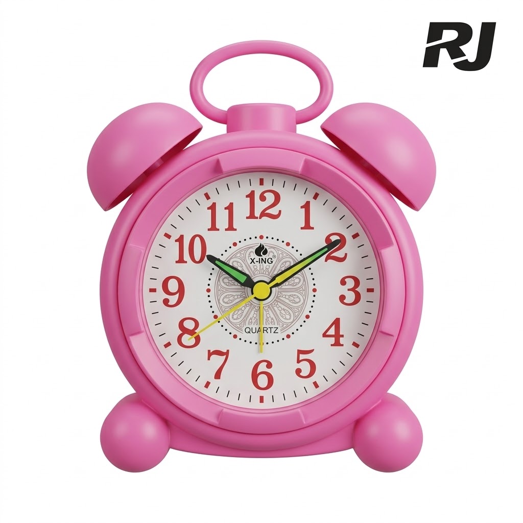 Reloj de mesa timbre plastico