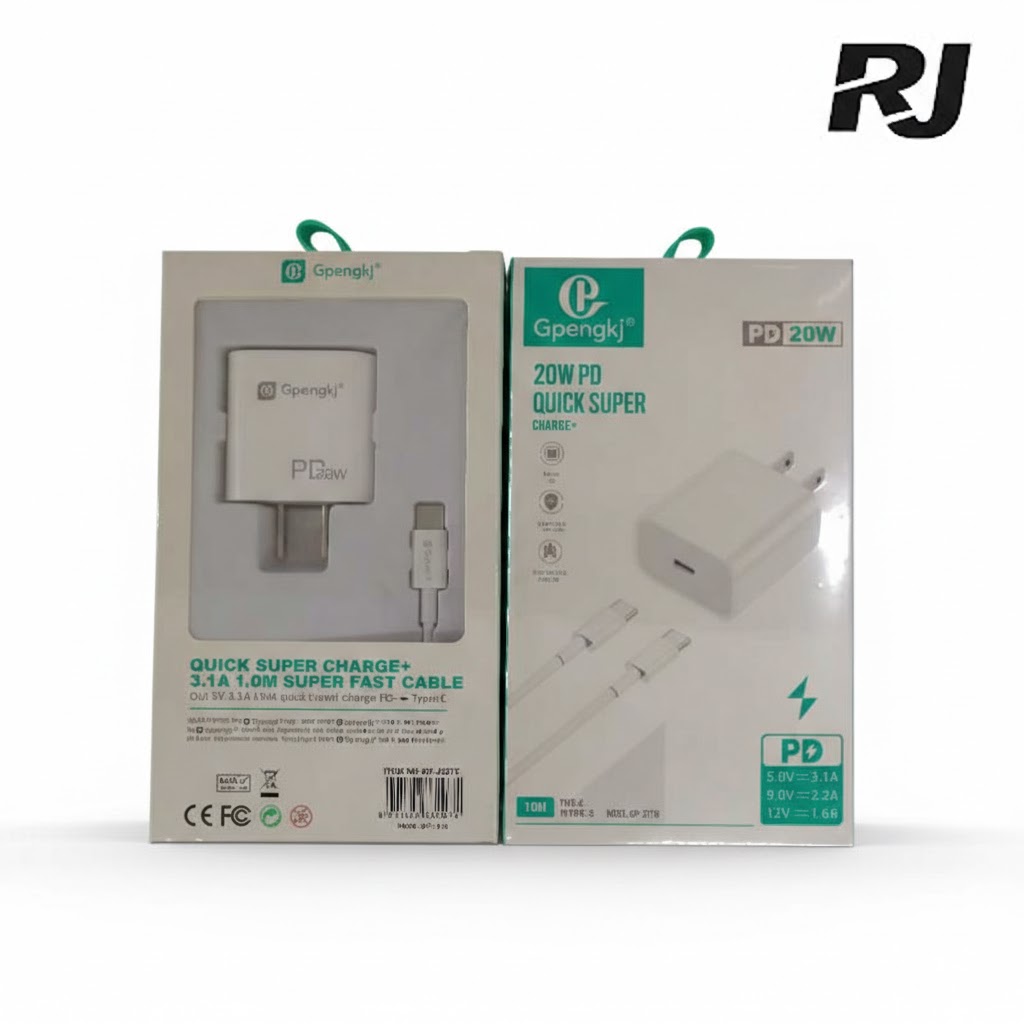 Set de cable PD-TPC c/cargador en caja