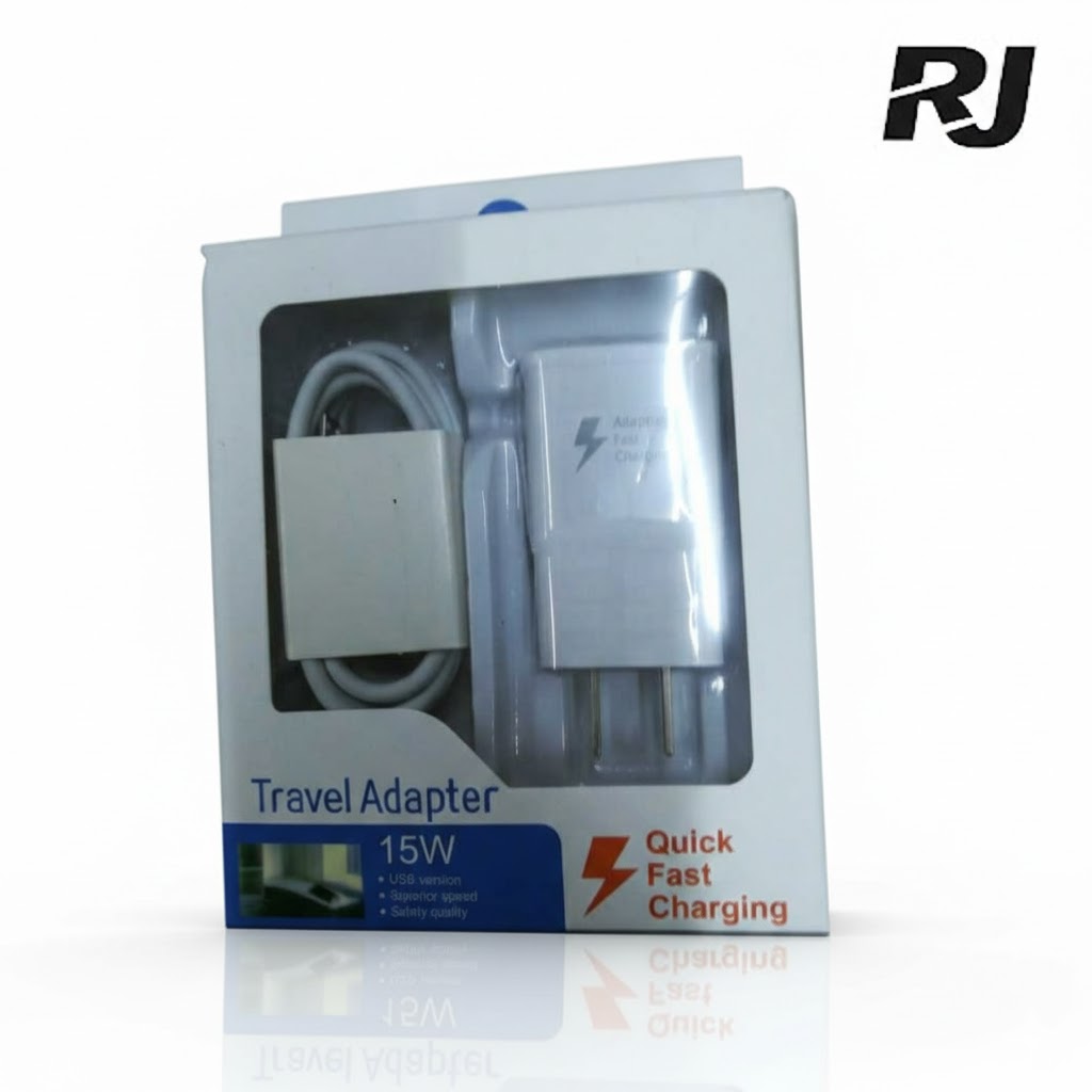 Set de cable usb-Iphon c/cargador carga rapida 15W