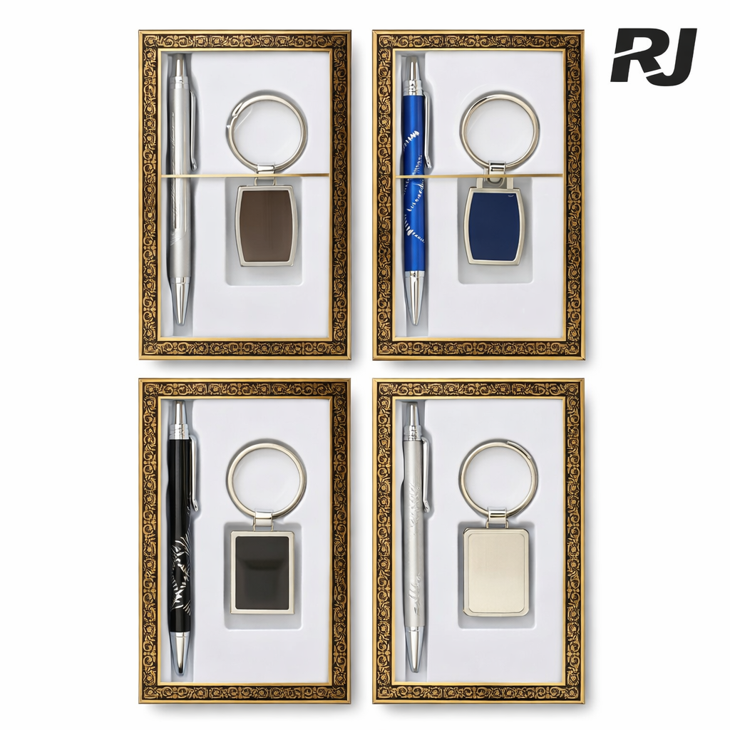 Set de llavero c/placa +lapicero