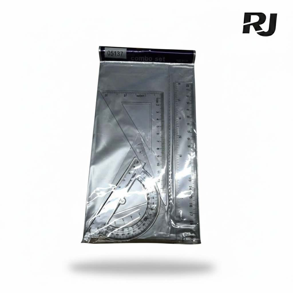 Set de regla 4pcs 20 cm