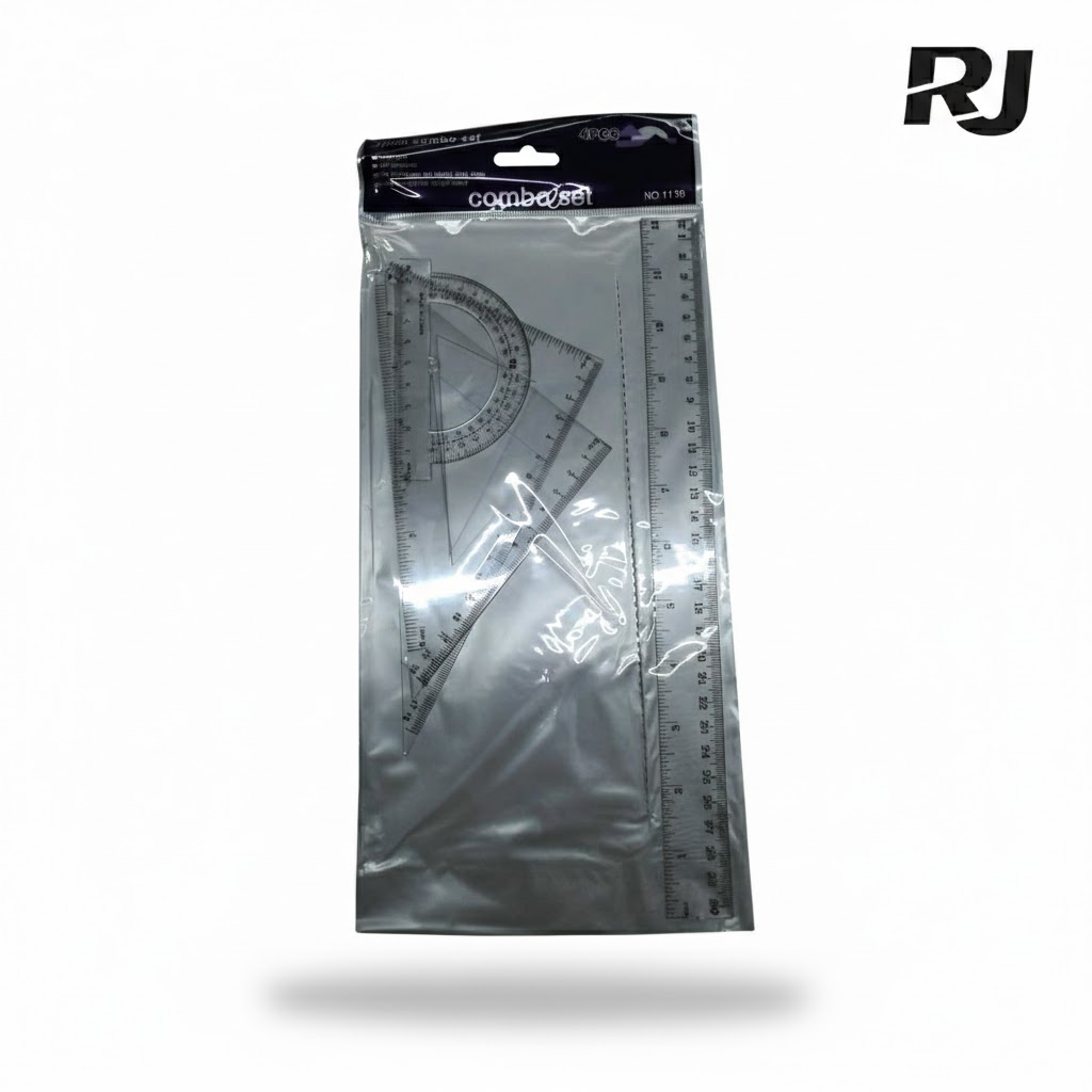 Set de regla 4pcs 30 cm