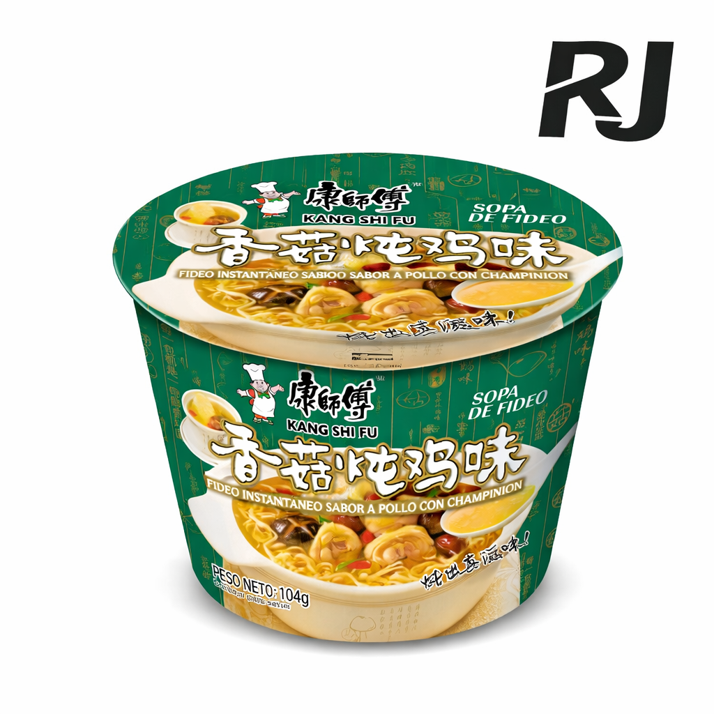 Sopa Fideo KSF Pollo con Champiñón Tazón 104g