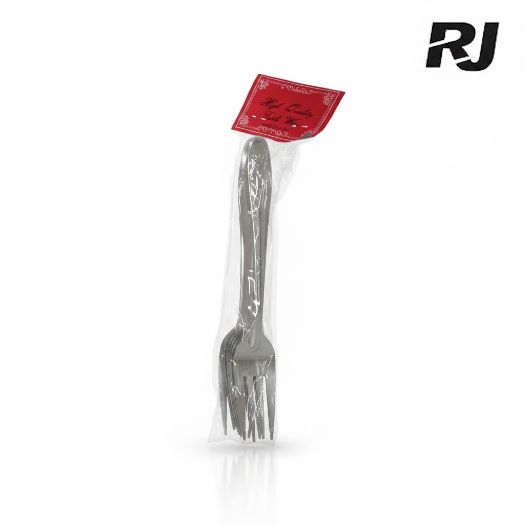 Tenedor delgada metal X1 paq 12pcs