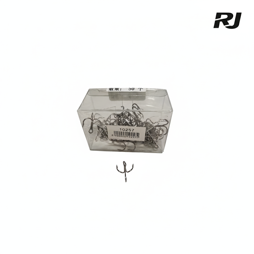 anzuelo c/3 ganchos 50pcs