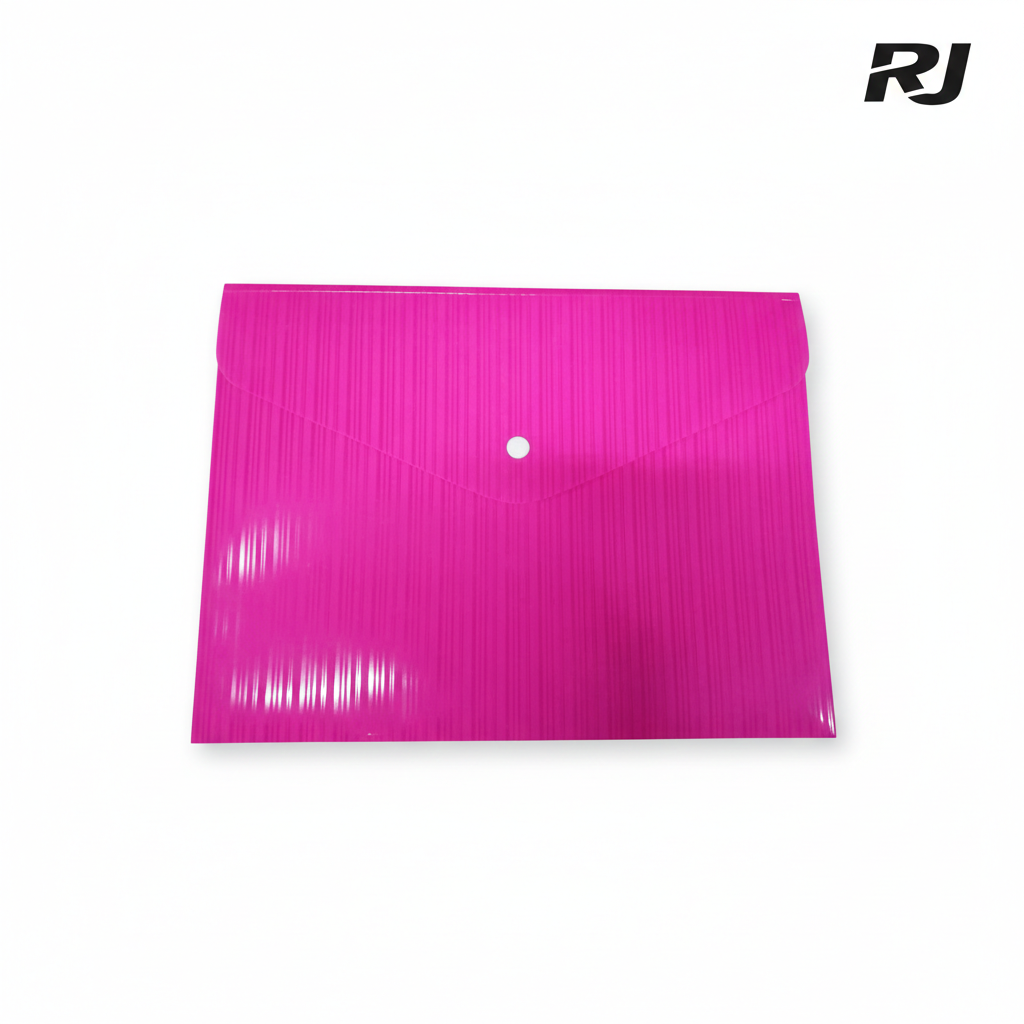bolsa p/documento c/rayas y boton