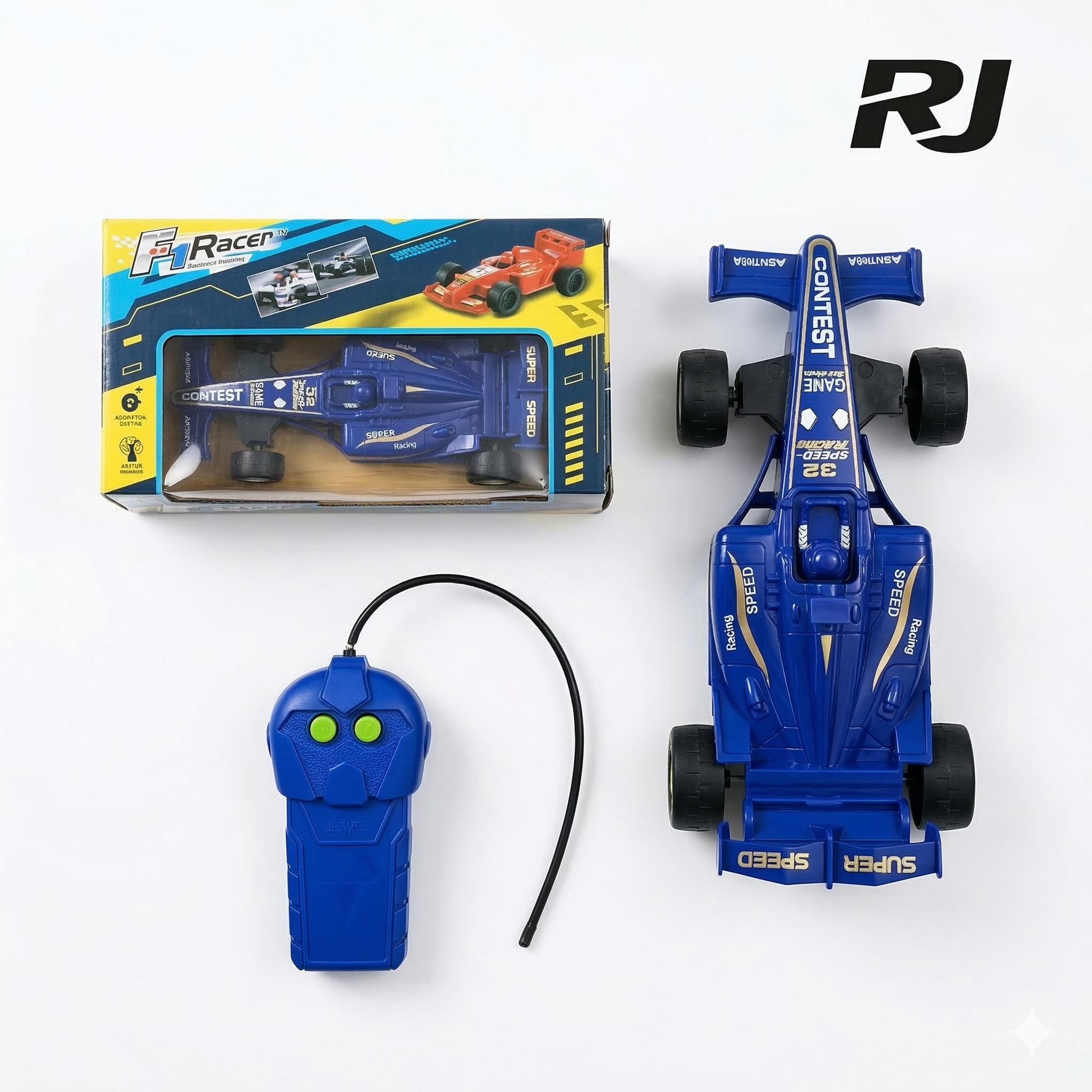 carro de competencia de control