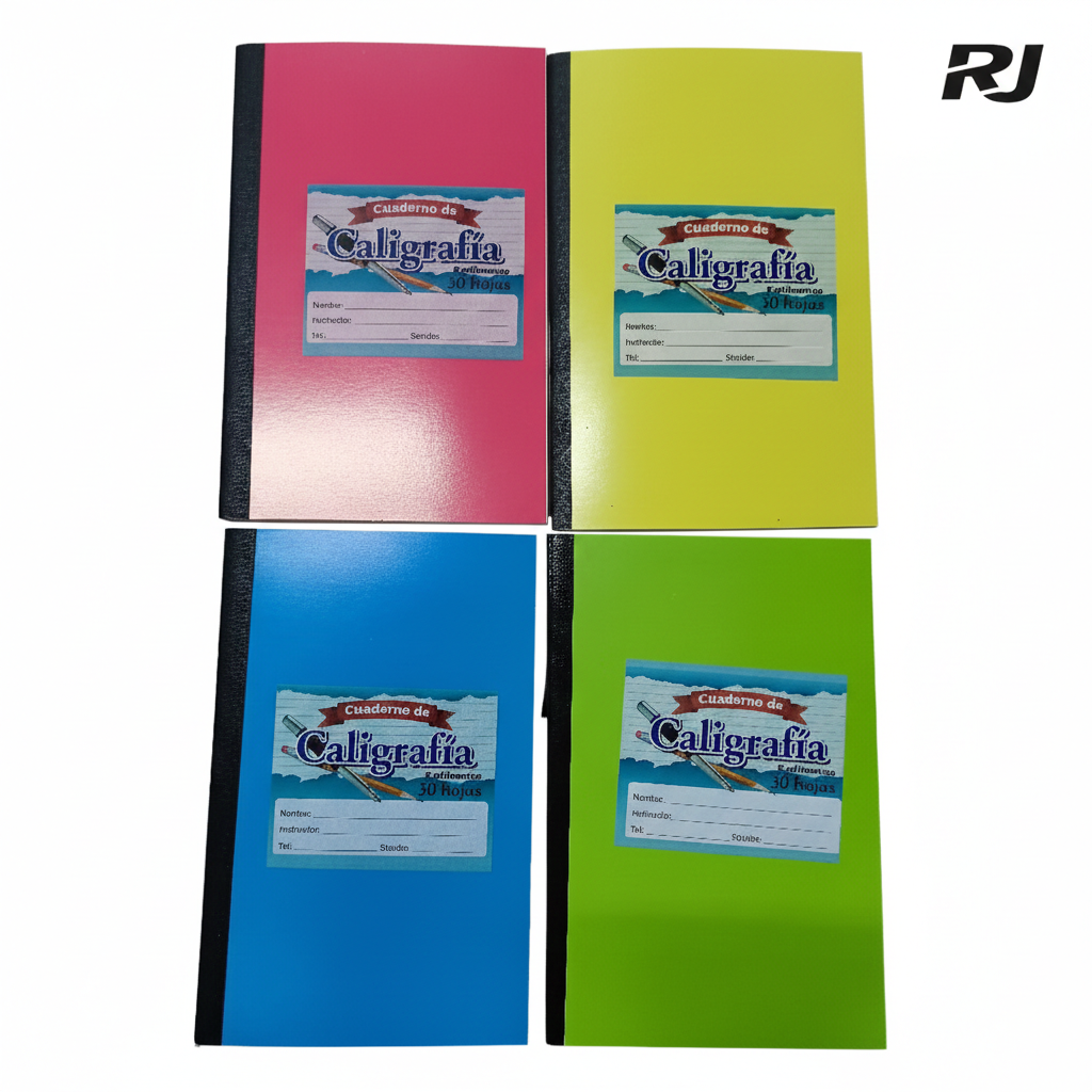 cuaderno caligrafia
