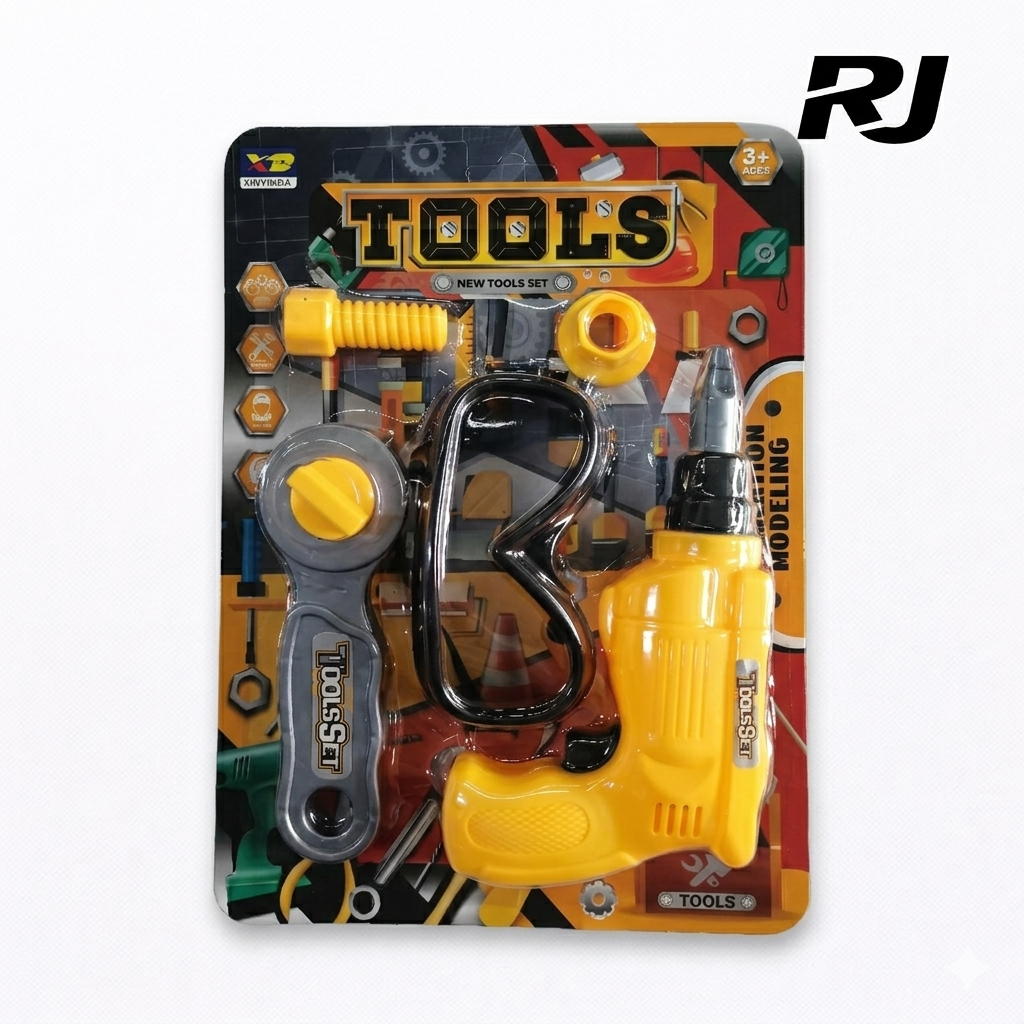 juego de herramienta c/taladro y len