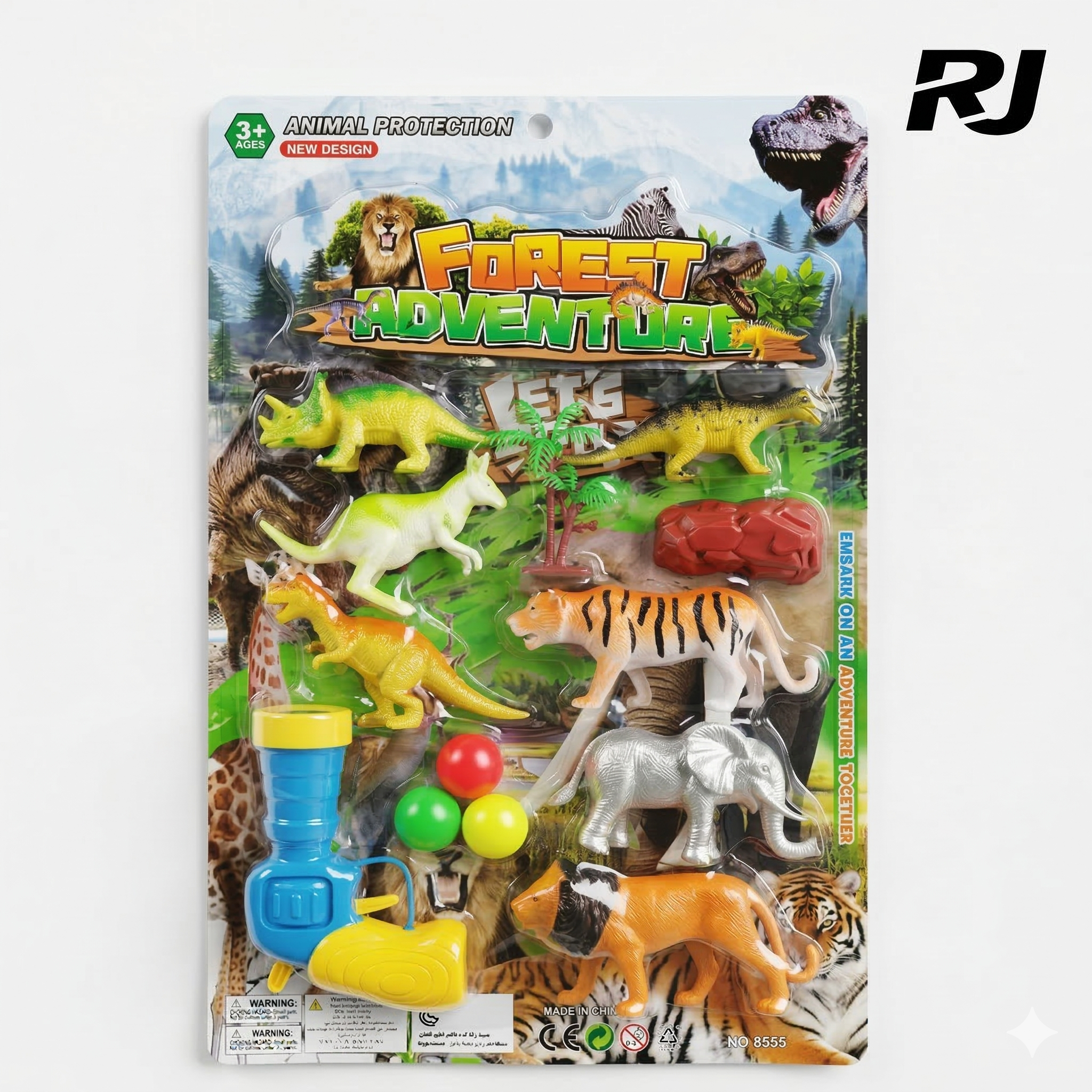 juego de pistola c/animales