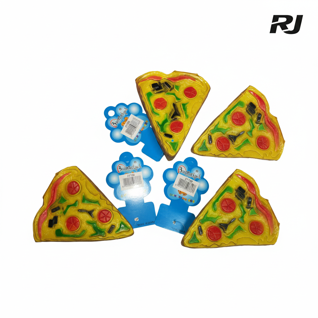 juguete p/perro piza c/pito