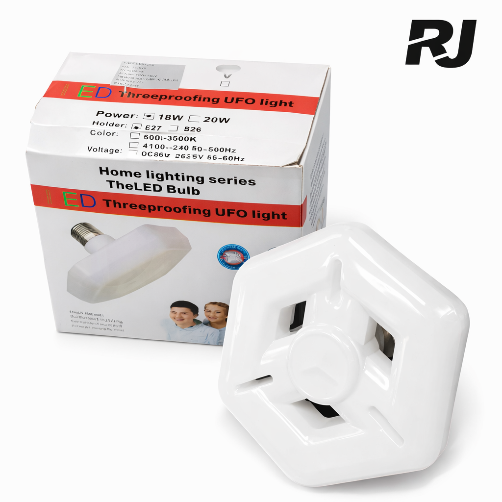 lampara LED hexagono p/plafon