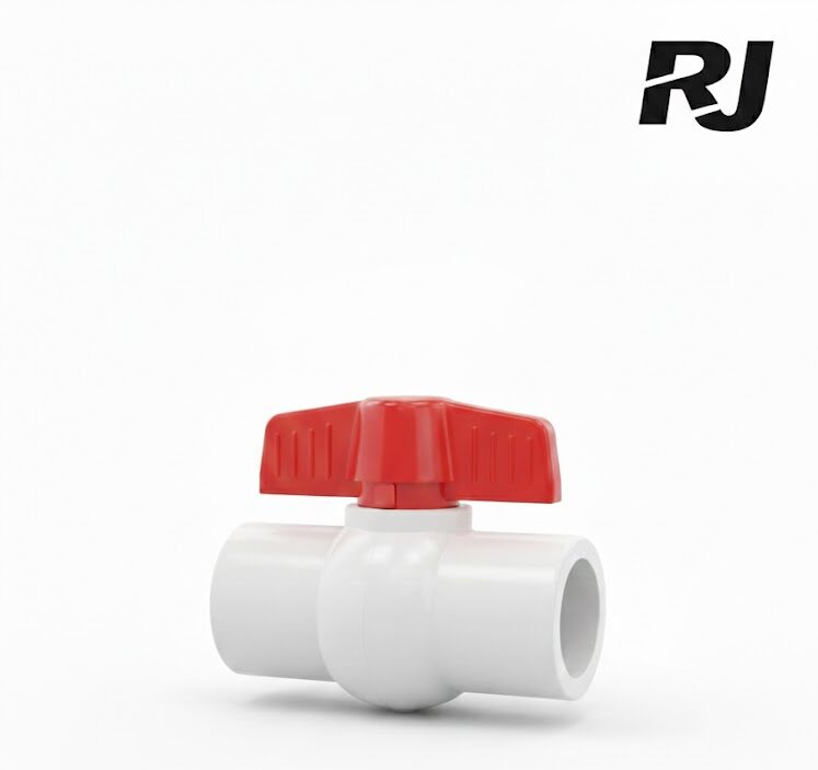 llave de paso de bola pvc