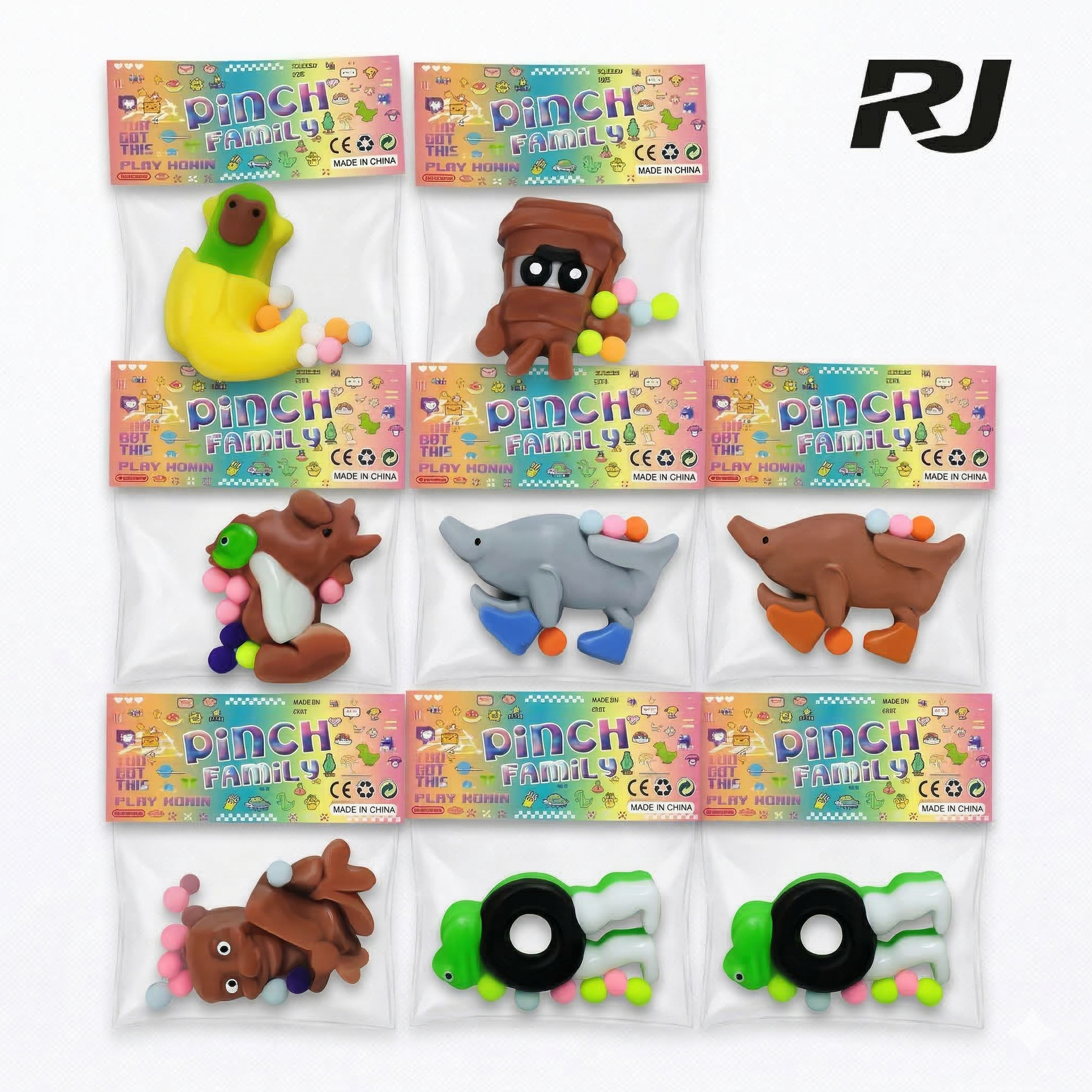 monster suave juega pellizco