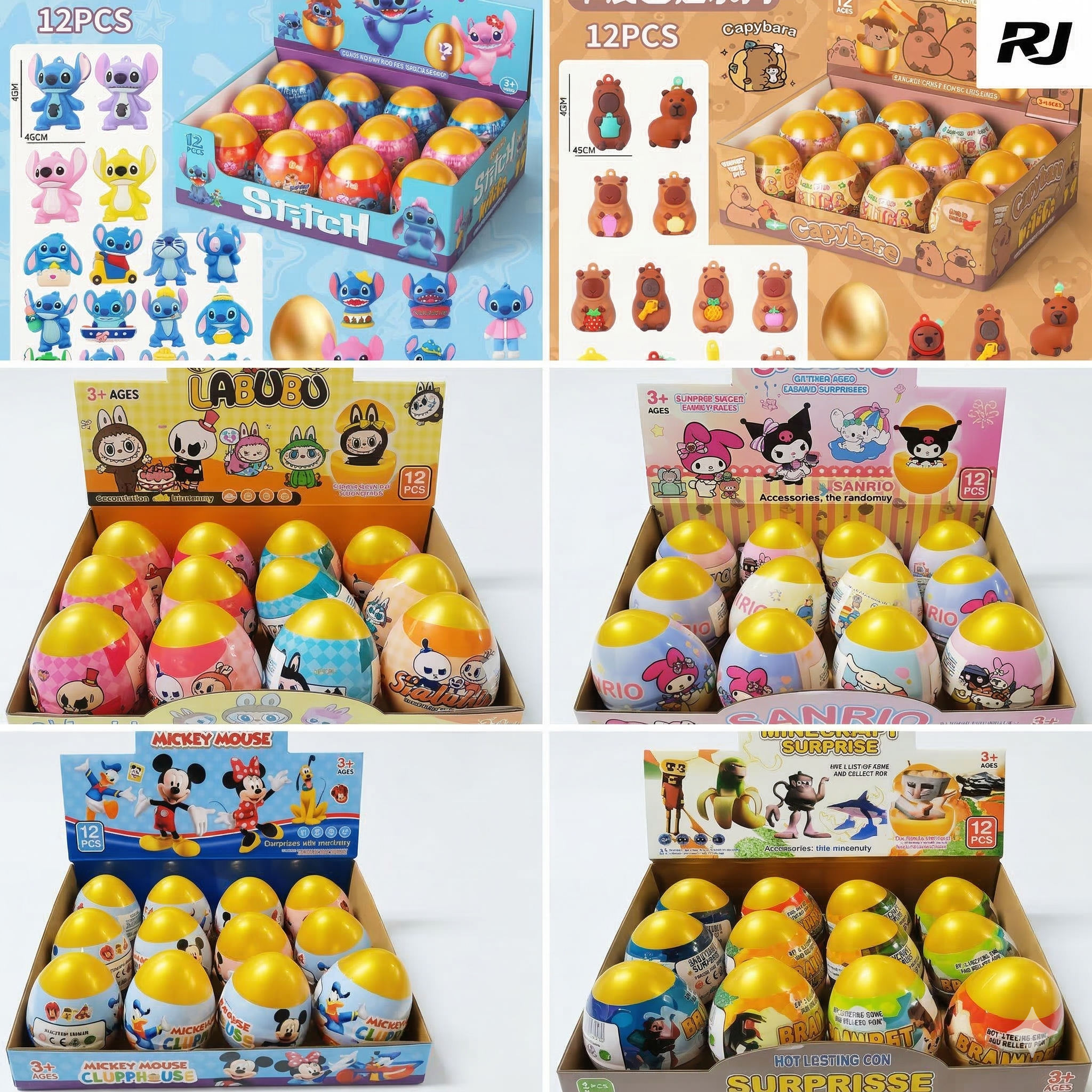 muneco en huevo ciega