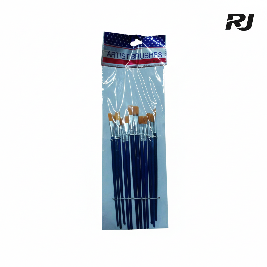 pincel aplastado 12PCS