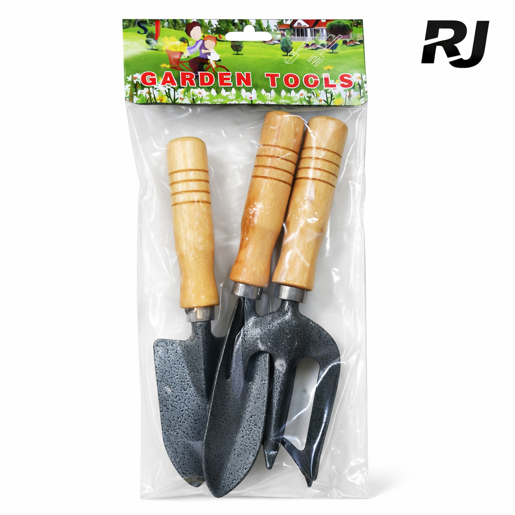 set de pala p/jardin 3pcs