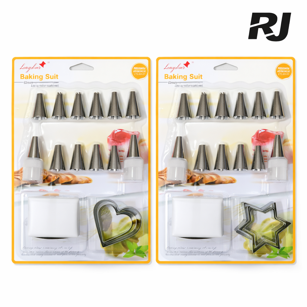 set p/poner crema de figura c/molde p/postres