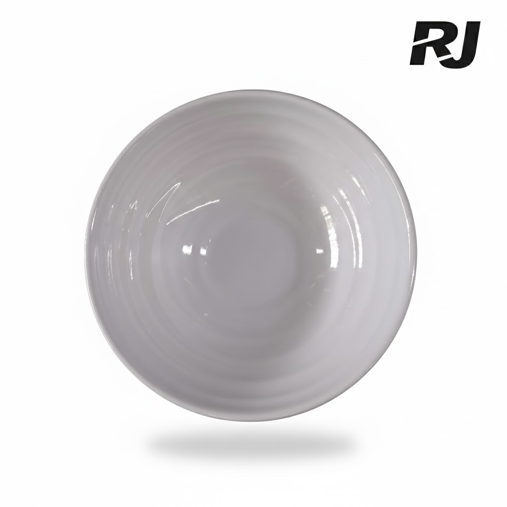 taza de melamina blanco 8.5pulg