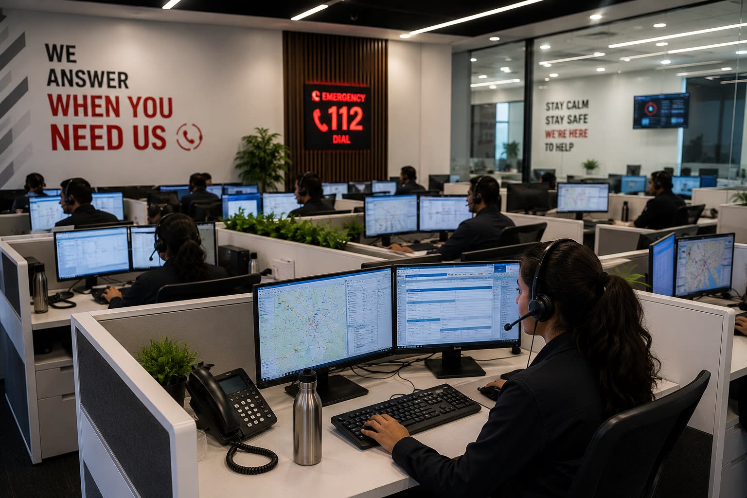 Emergency call center agent