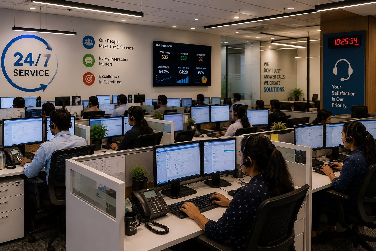 Call center agent