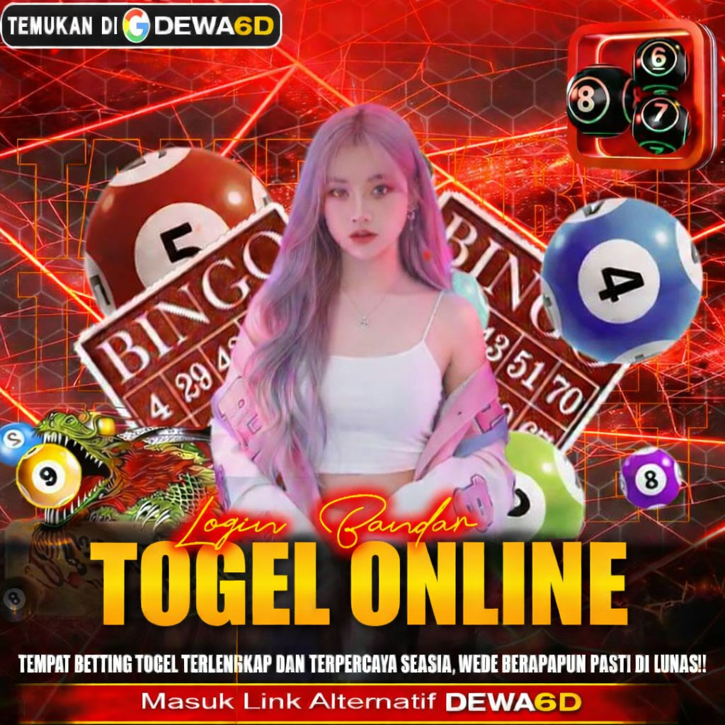 DEWA6D # Bandar Togel Online Terpercaya 4D Keluaran Result Cepat & Pasaran Lengkap (Thumbnail 1 of 8)