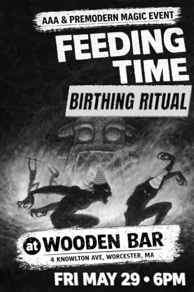 Feeding Time: Birthing Ritual flyer