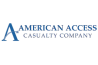 Big A with a star, american access casualty company logo