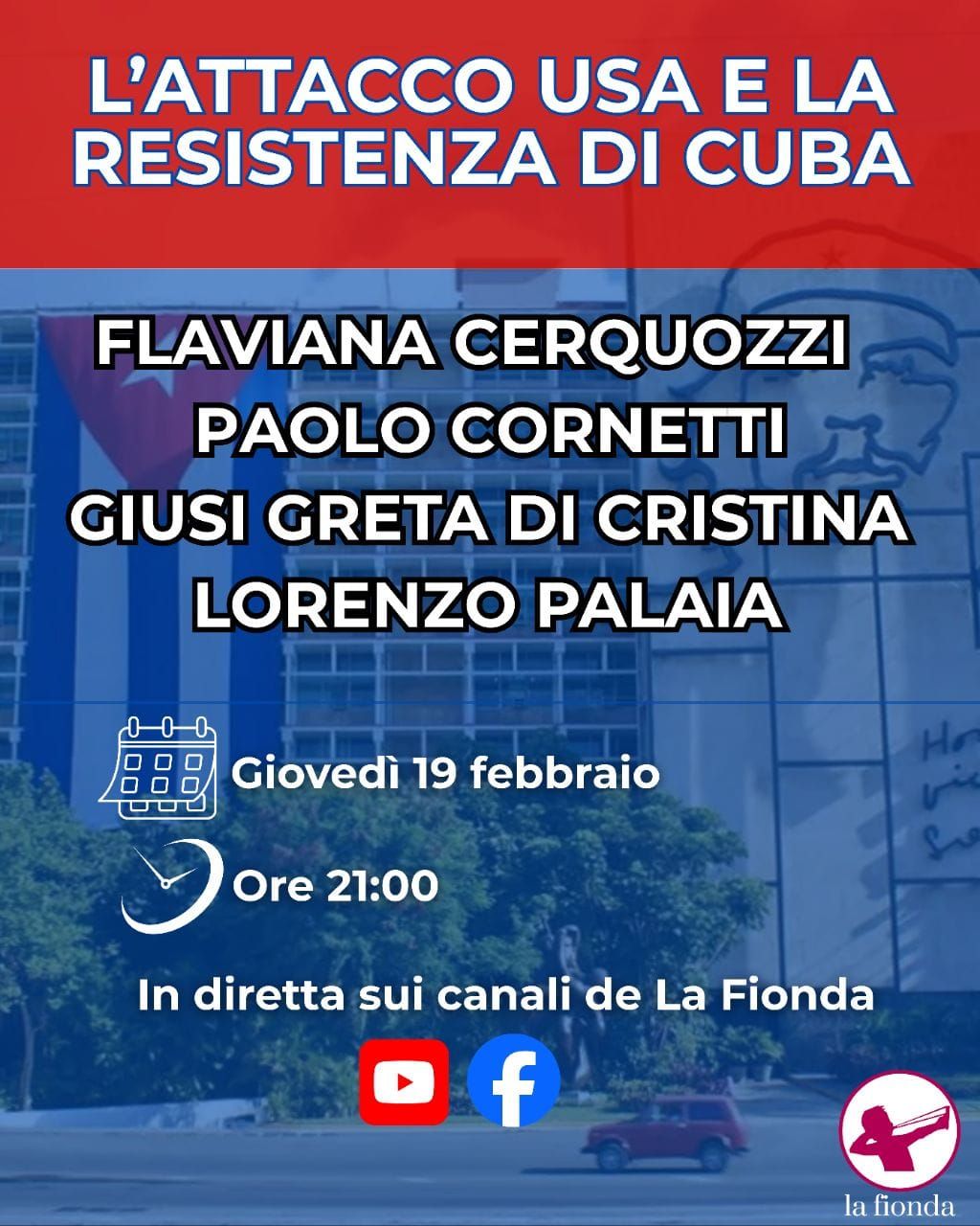 Diretta online su Cuba de La Fionda