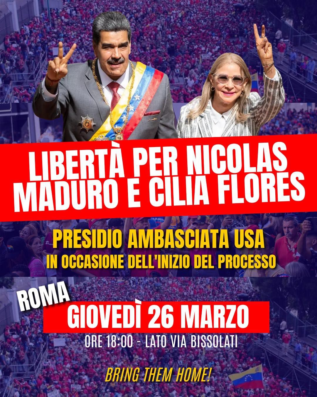 Libertà per Nicolas e Cilia