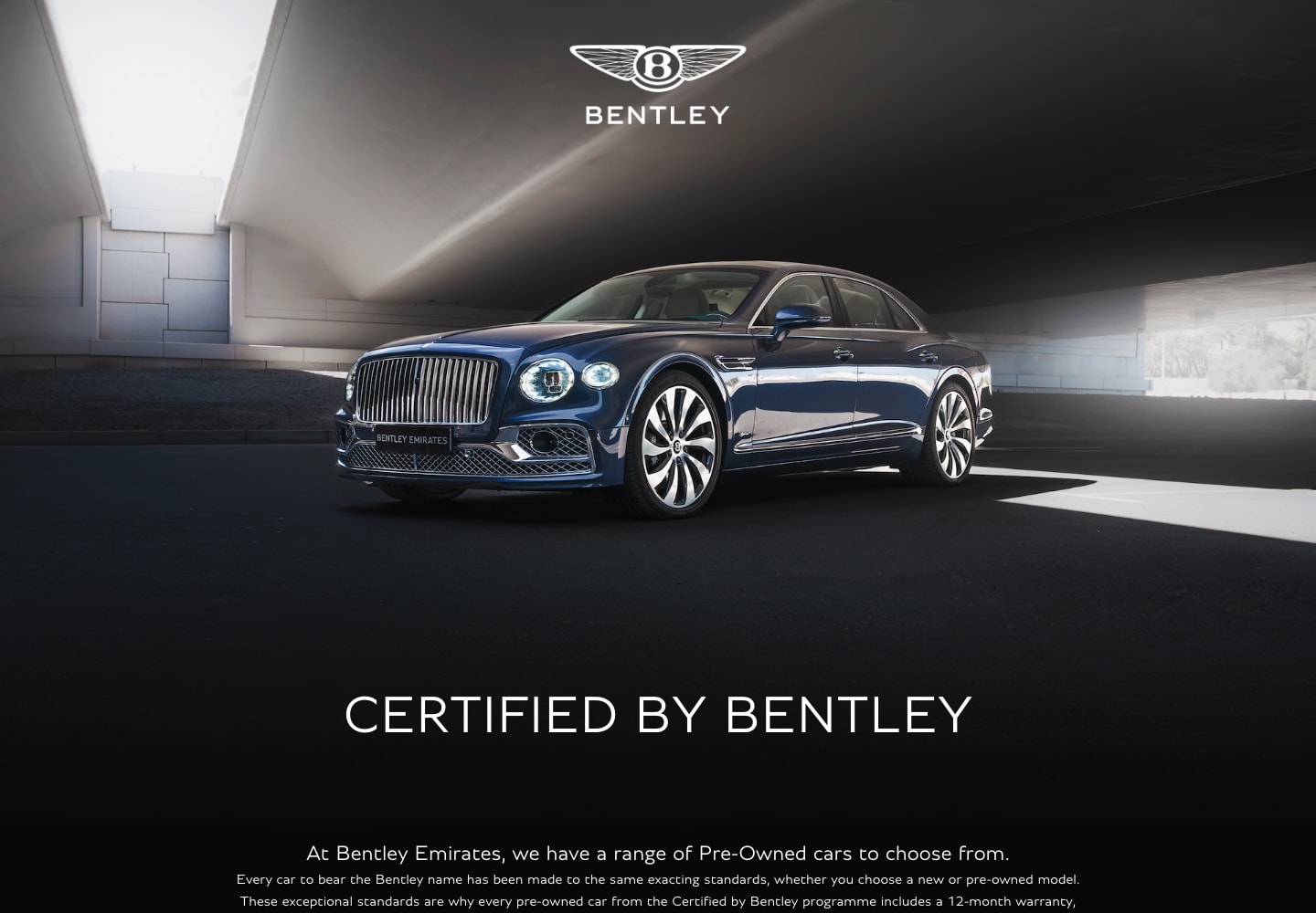 Bentley Certified Pre-Owned Emirates