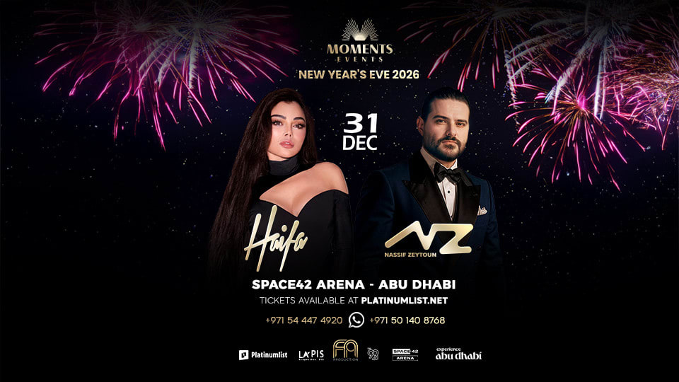 Nassif Zeytoun and Haifa Wehbe at Space42 Arena