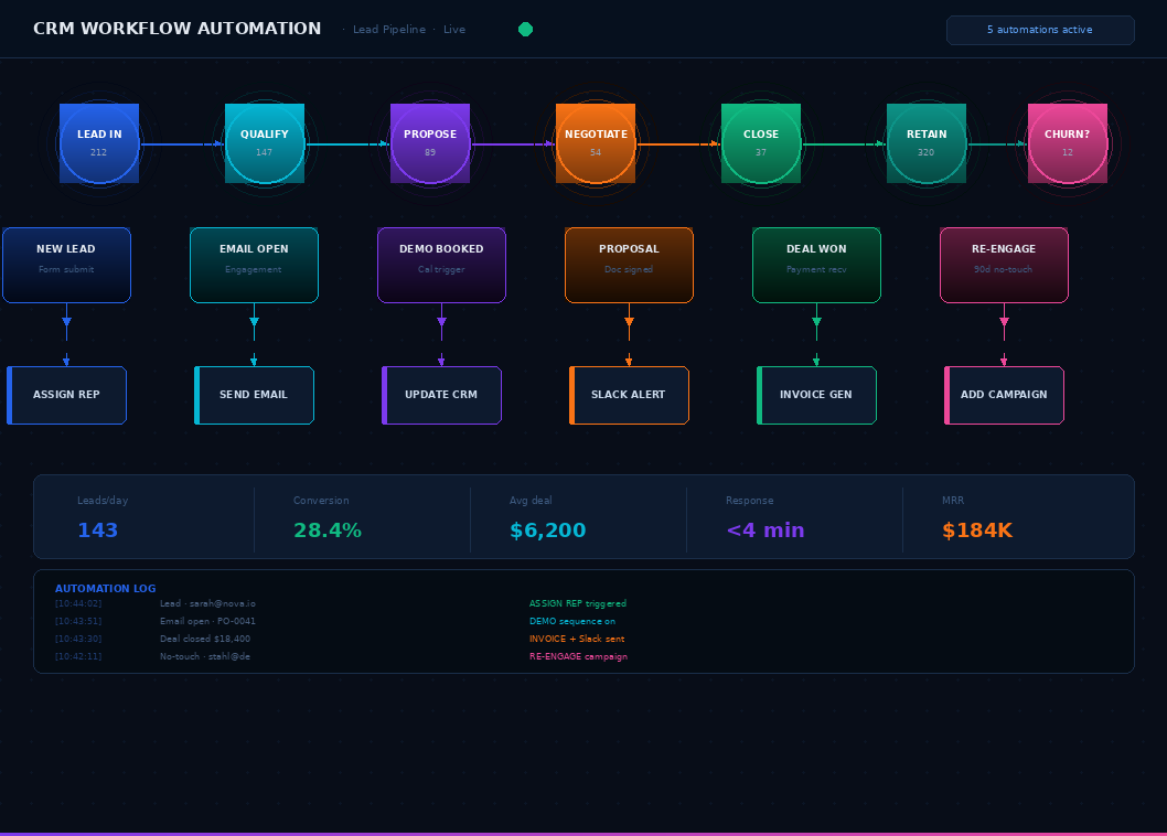 CRM Workflow Automation Mini Pack