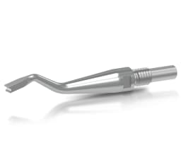 Tape measurer - replacement tip curved, wide