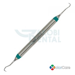 Scaler Jacquette SJ 30/33, ColorCare handle # 7, Colour: green, stainless steel