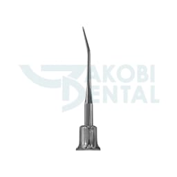 Elevator LUXACUT-Apical ELX2A, curved, working tip broadness 2mm, smoothly handle, stainless steel