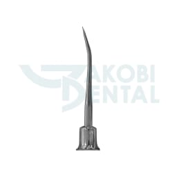 Elevator LUXACUT-Apical ELX4A, curved, working tip broadness 4mm, smoothly handle, stainless steel