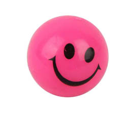 Springbälle Smile mit Licht (40mm) (24 St.)