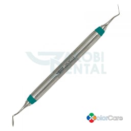 Carver # 3S, ColorCare handle # 7, Colour: turquoise, stainless steel