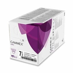 Ansell Gammex sterile powder-free latex gloves (50 pairs)