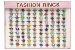 MirusMix Glitterringen (100 stuks)