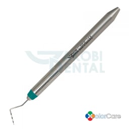 Jakobi Dental pocket probe PCP 2, marking 2-4-6-8-10-12, ColorCare handle #7, stainless steel