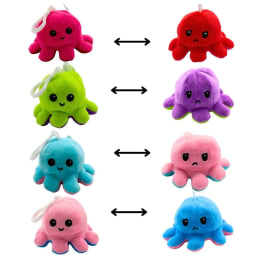 Plüsch Schlüsselanhänger Oktopus Flip (18 St.)