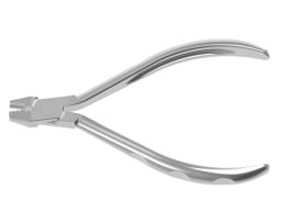 Hollow Chop Contouring Pliers DE LA ROSA with grooves