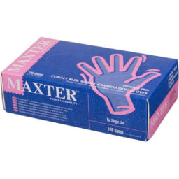 Maxter powder-free nitrile gloves, cobalt blue (100 pcs)