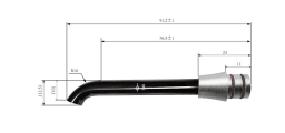 LED Light Guide for Curing Light Ergonomic