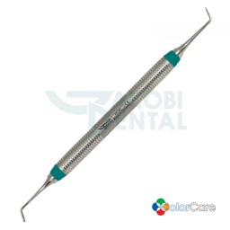 Plugger Baldwin # PFI 49, Ø 0.75 / 1.55mm, stainless steel, ColorCare handle # 7, Colour: blue