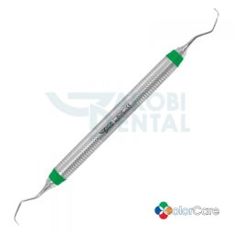 Gracey Curette 7/8, standard, ColorCare handle # 7, Colour: yellow, stainless steel