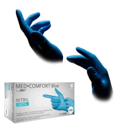 Nitrile gloves Med-Comfort blue